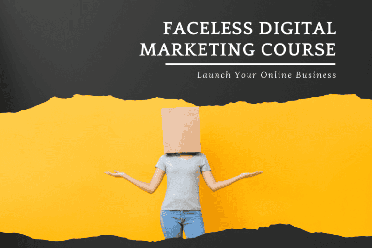 Faceless Digital Marketing Course