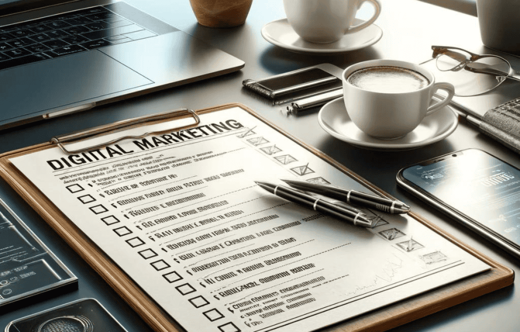 digital marketing checklist